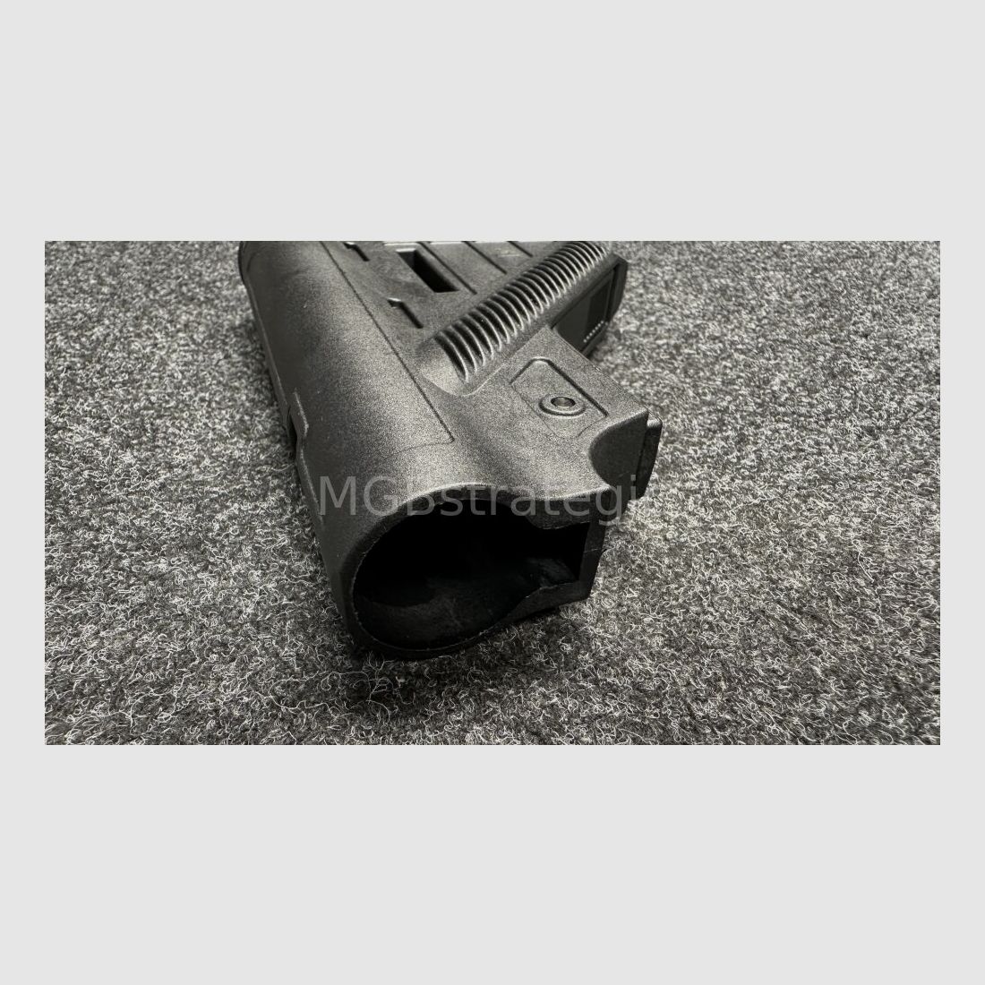 Calcio originale Heckler & Koch per 416 MR223 G95 G95K G95A1 G95KA1 compatibile con tubi di buffer Mil-Spec e Commercial - quindi compatibile anche con armi di tipo AR15 AR-15 / spallacci SLIMLINE neri
