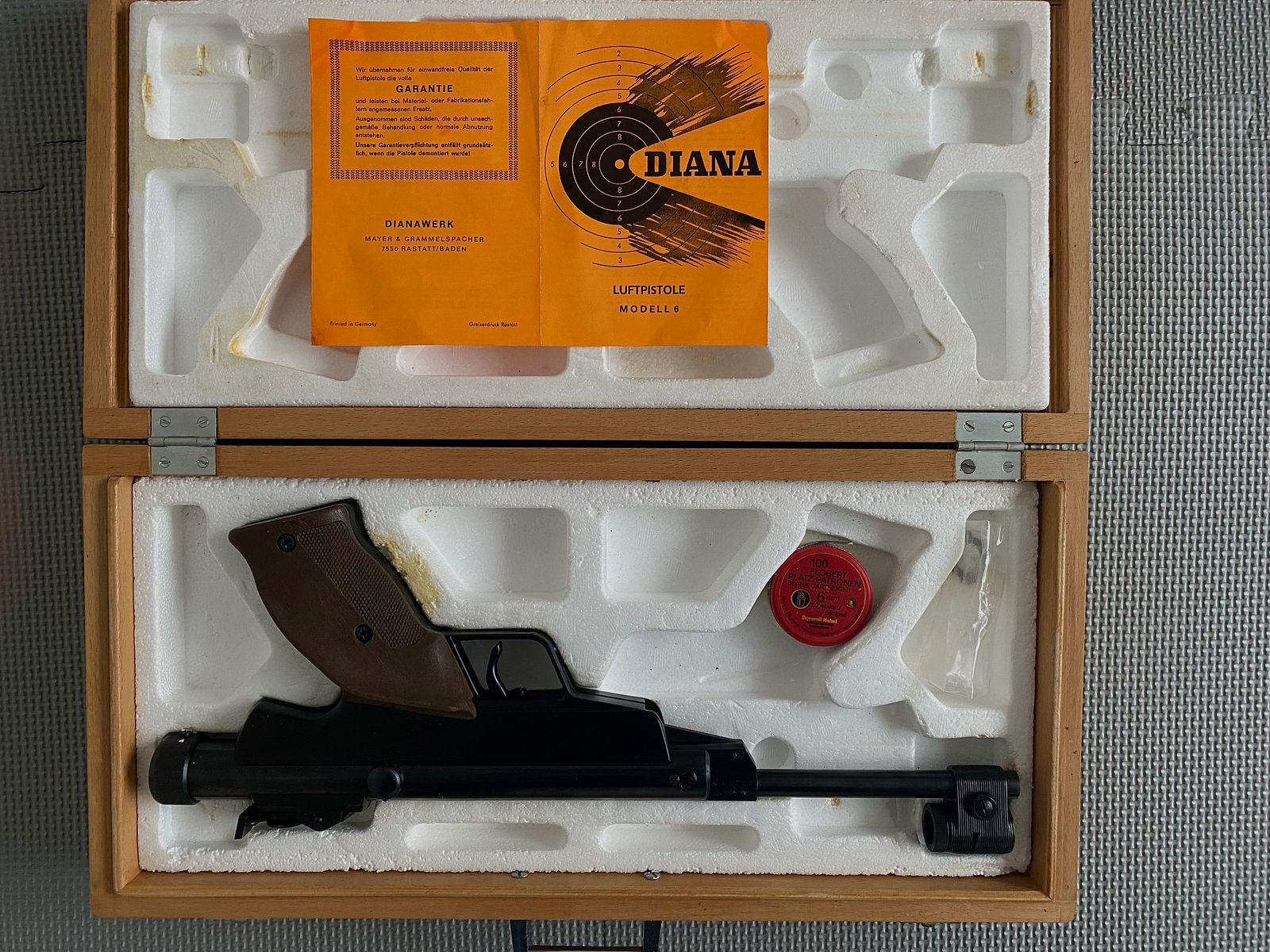 Luftpistole Diana 6G zu verkaufen