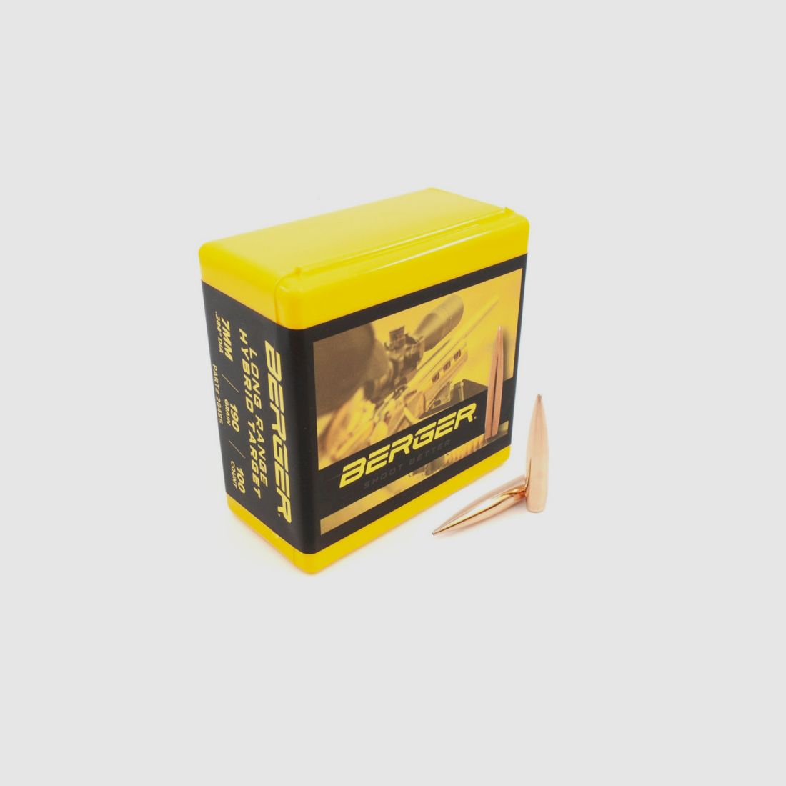 BERGER KOGEL 7MM GR 190 LONG RANGE, afbeelding 1 van 2