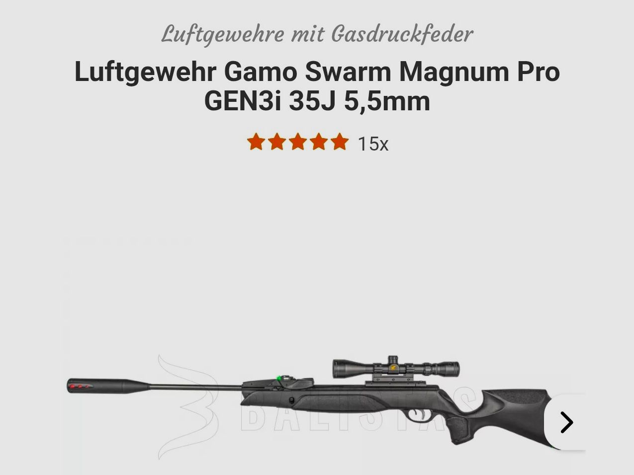 Gamo Swarm Magnum Pro Gen3i neuwertig 