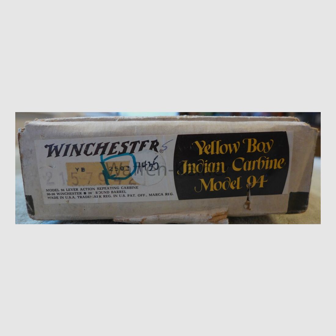 Winchester 94 - Yellow Boy Indian Carbine