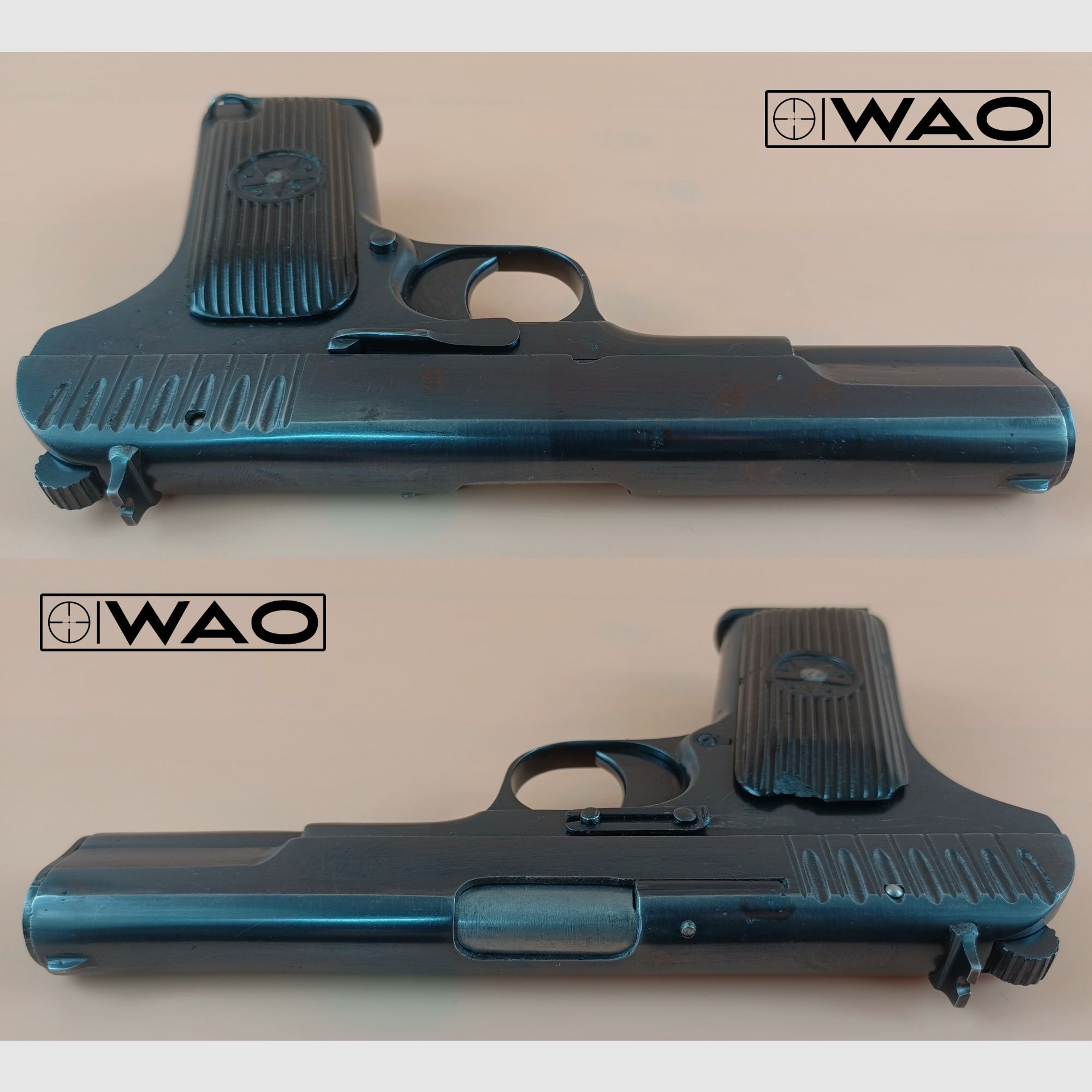 Tokarev TT-33, cal. 7,62 x 25 mm *sans marquage ni estampillage - très rare*