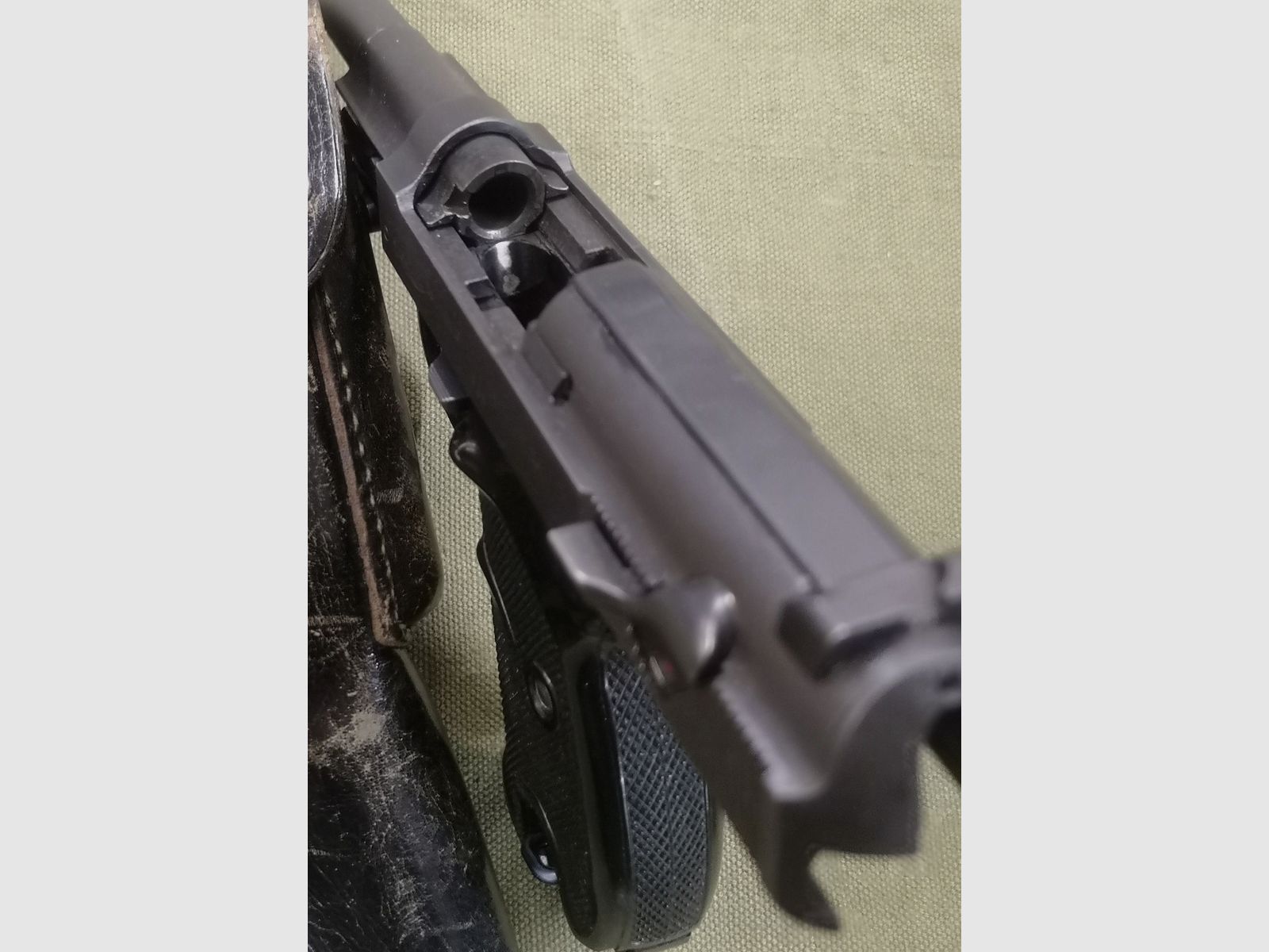 Walther P38, P1 service pistol, ordnance