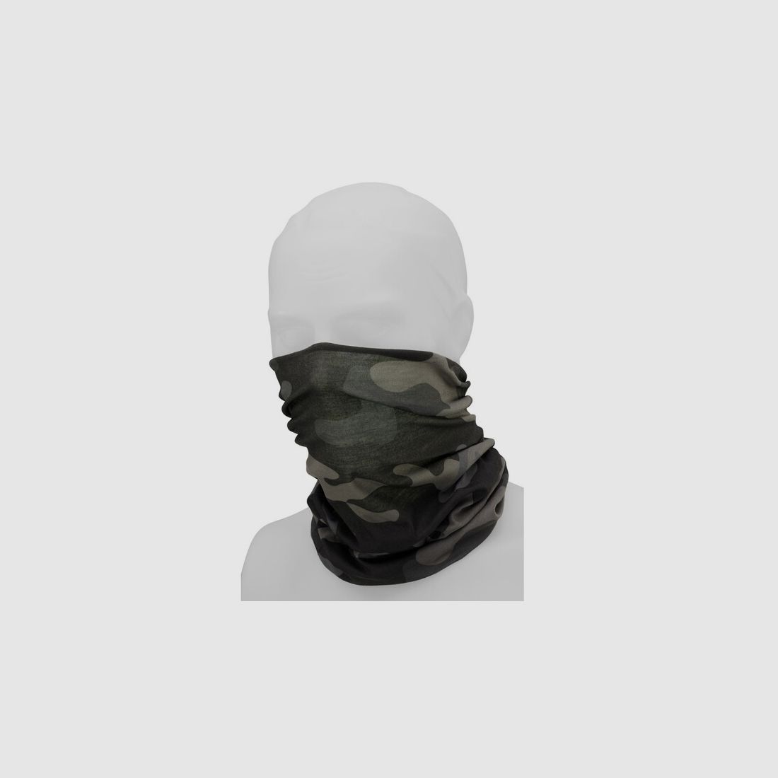 Multifunktionstuch (Schlauchschal / Balaclava) für Mund, Gesicht, Hals -Einheitsgröße- Dark Camo