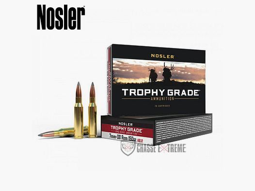 20 Nabojów NOSLER TGA Kal 7mm-08 Rem 150 gr ABLR SP