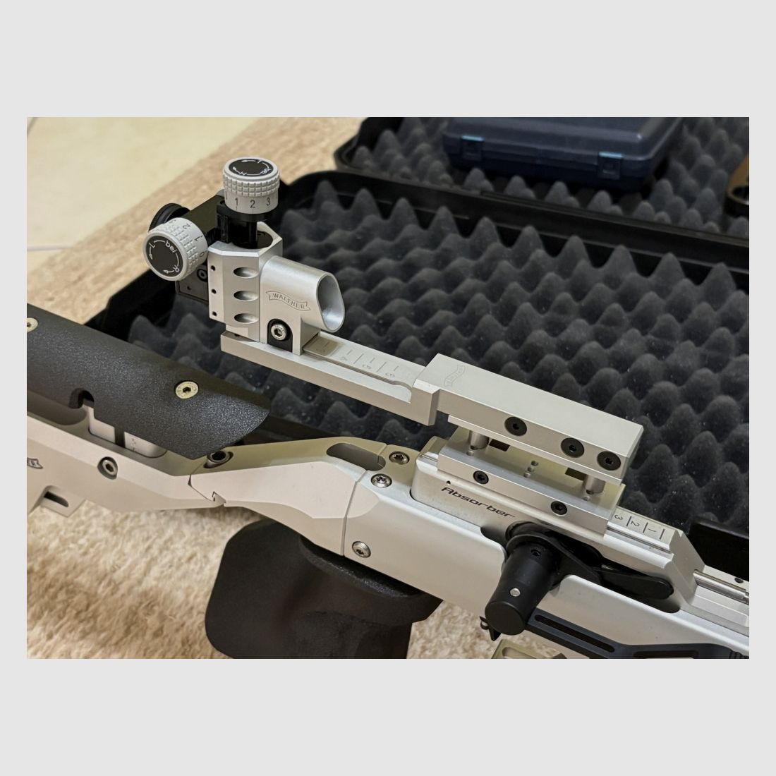 Walther LG 400 Alutec Wedstrijd Senior Steun