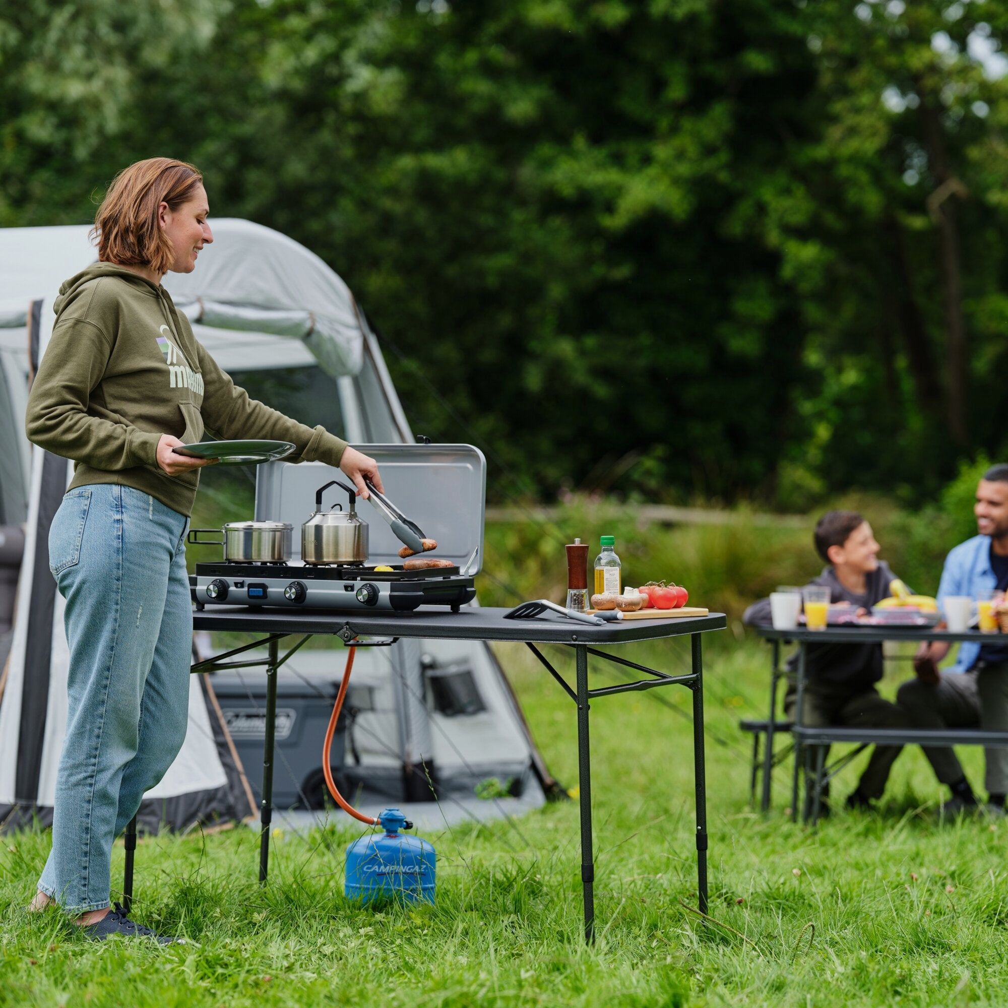 Gaskocher Camping Kitchen 2 MULTI-COOK, 50 mbar, Bild 7 von 7