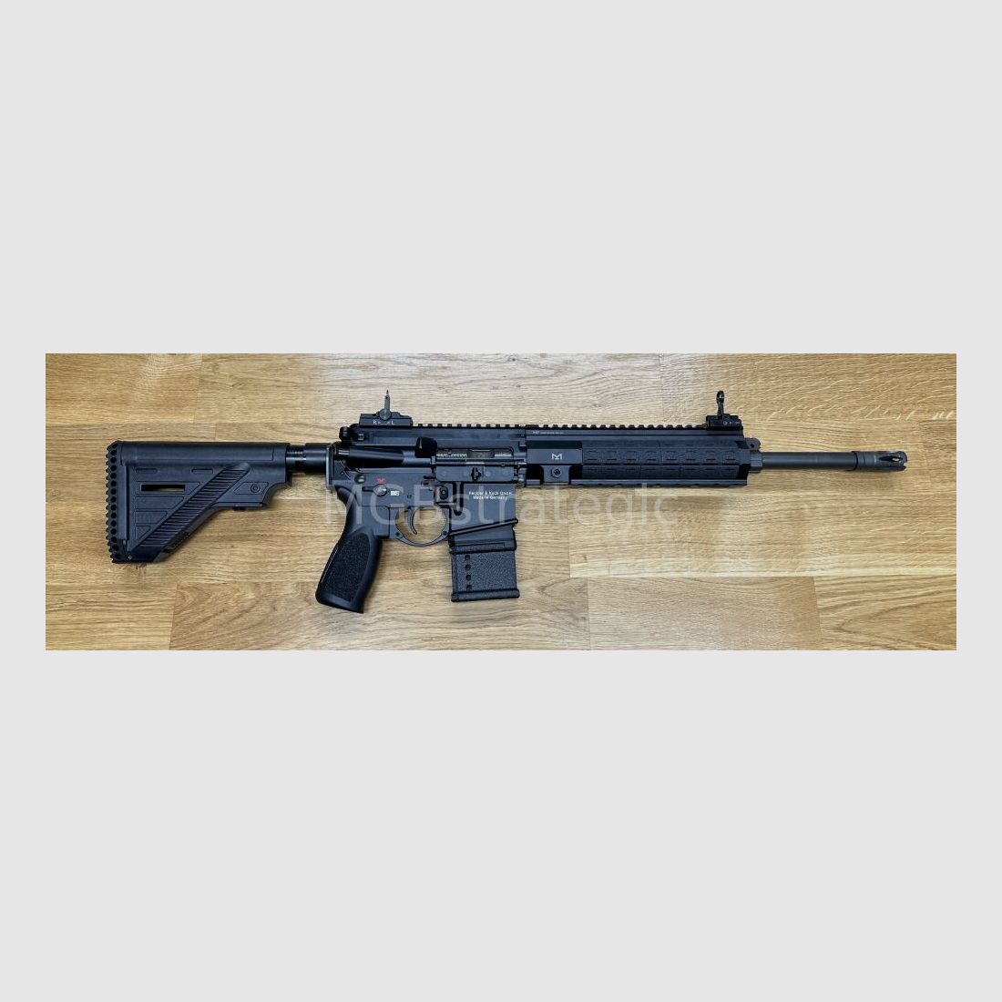 sportivement autorisé ! H&K MR223 A3 14,5" canon carabine semi-automatique .223Rem - Heckler & Koch - beaucoup d'accessoires dans l'évaluation BKA autorisés ! version civile H&K 416 G95