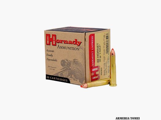 HORNADY – 22 Hornet 35 gr V-MAX® -8302