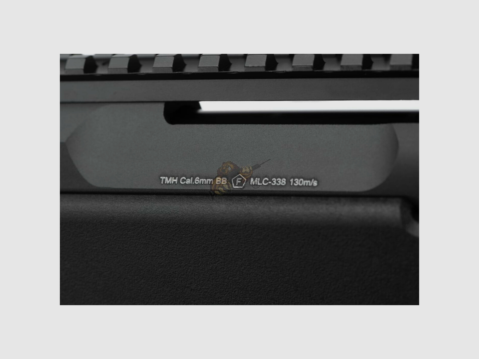 Rifle de francotirador de cerrojo MLC-338 Edición Deluxe 130m/s libre a partir de 18 años -F- | Maple Leaf Negro