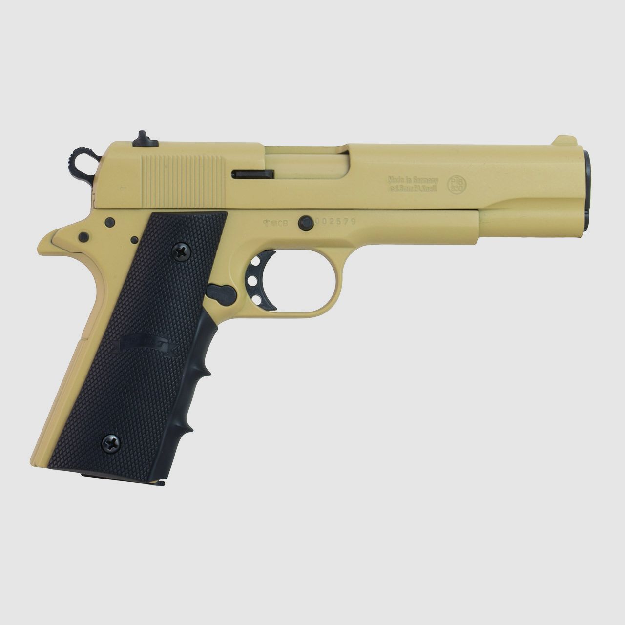 Schreckschuss Pistole Melcher Colour Concept ME 1911 Sport sand Kaliber 9 mm P.A.K. (P18)