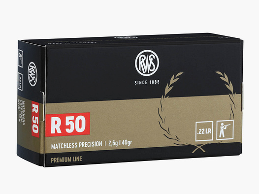 RWS .22lr R50 2,6g - 40gr.