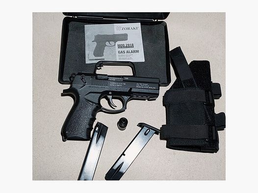 Set Zoraki 2918 PAK mit 2 Magazinen und Holster