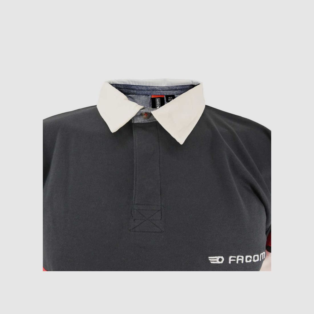 Polo FAST Baumwolle marineblau langärmlig M bis 3XL, Bild 2 von 8