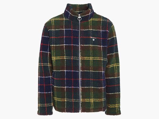 BARBOUR Chaqueta de forro polar Tartan Sherpa Classic Tartan
