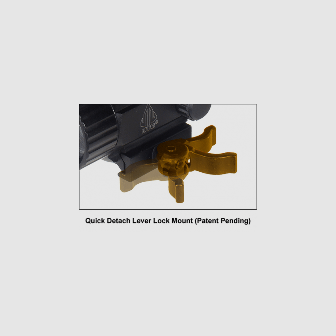 Leapers – 3.8 Inch 1×30 Single Dot Sight TS, Bild 4 von 6