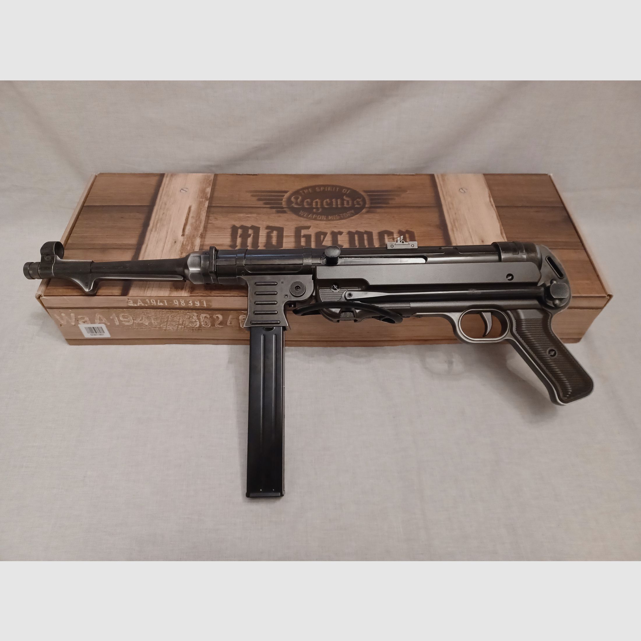 Legends MP 40 Legacy Edition / 4,5 mm BB / Blowback / CO2 / Maschinenpistole / OVP (140)
