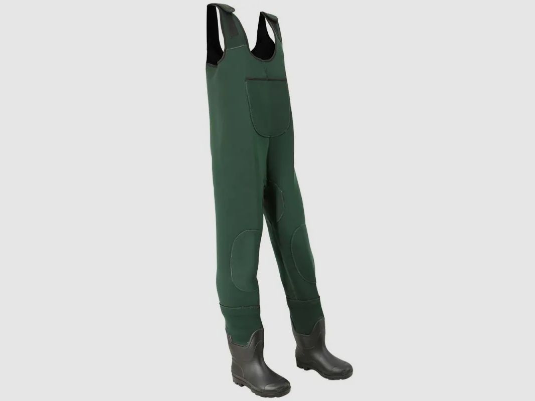 Neopren-Wathosen 4mm rutschfest Gummi grün 40/41 bis 46/47, Bild 8 von 10