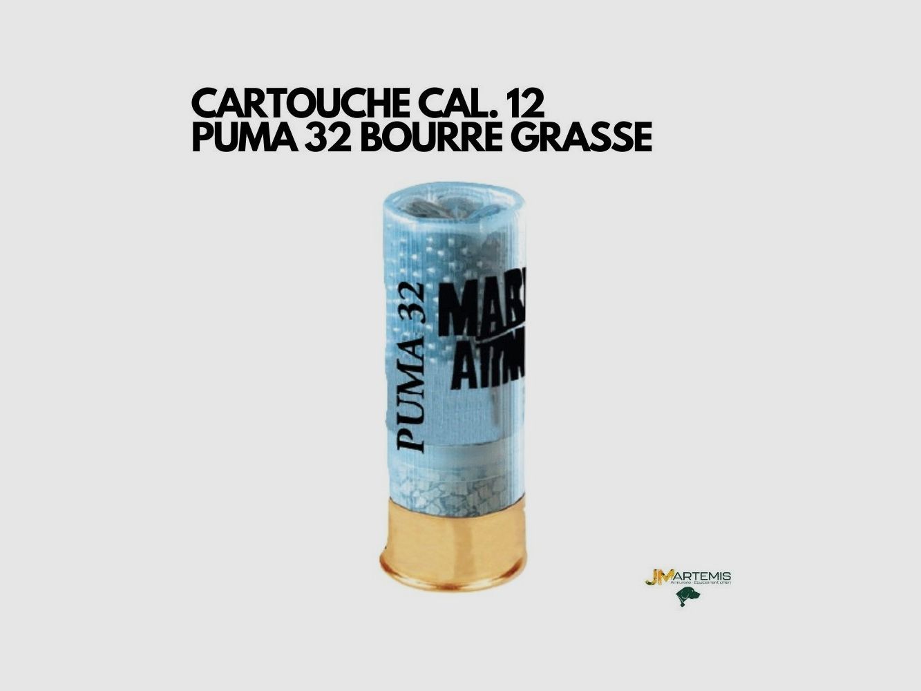 Patrone MARY ARM PUMA 32 Kal. 12 Fette Ladung, Bild 3 von 3