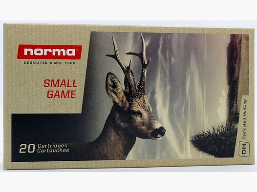 Norma .222 Rem TMT 15716 4,0 g/62 gr. cartouches pour carabine