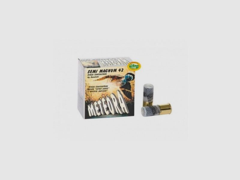 ZANOLETTI METEORA SEMIMAGNUM ohne Behälter 42gr. pb.8 Spezial Colombaccio