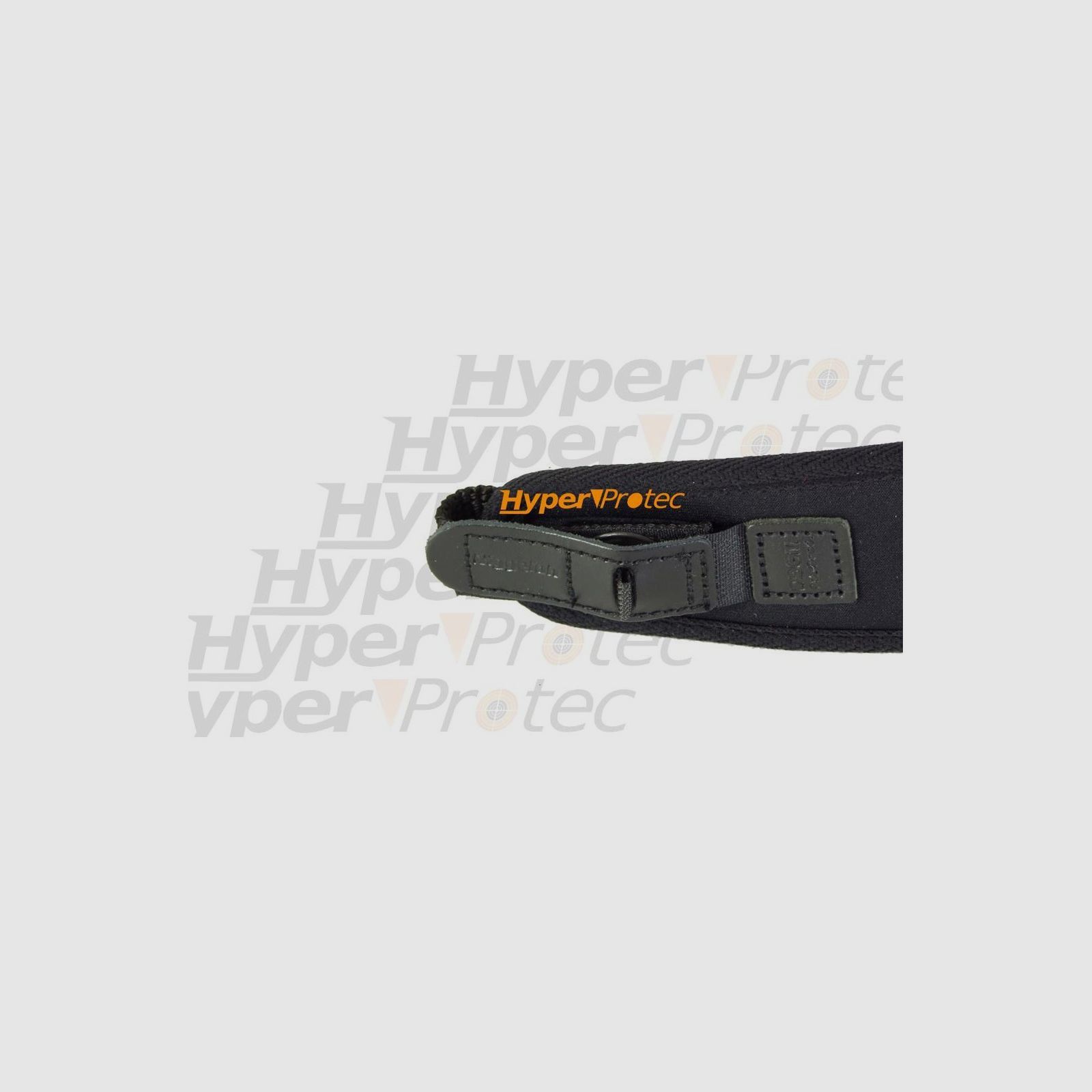 Correa de rifle Niggeloh neopreno negro con enganches rápidos, imagen 4 de 6