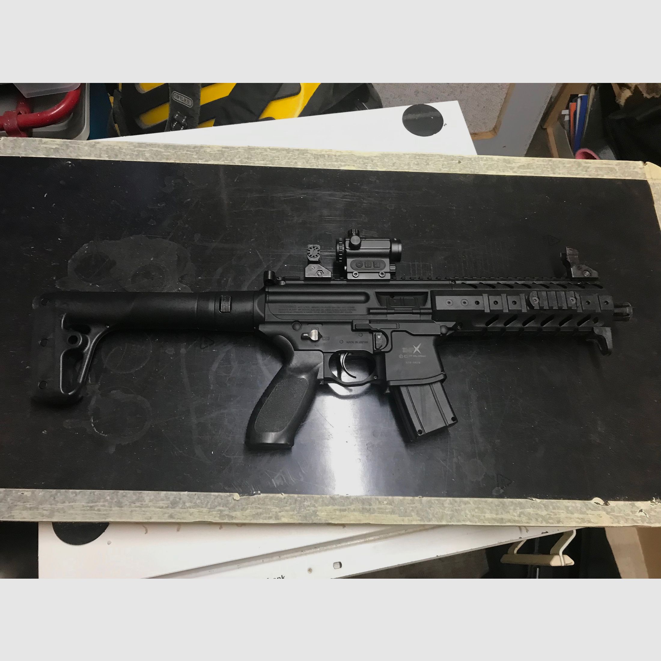 Sig Sauer MPX CO-2 Gewehr + Red Dot