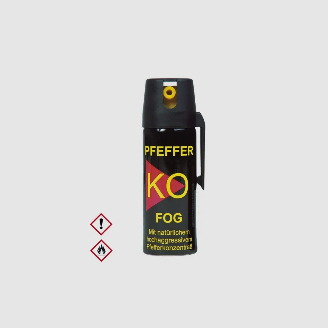 Pfefferspray K.O. FOG Sprühnebel – 50ml - 11 % OC / 2,5 Mio. Scoville