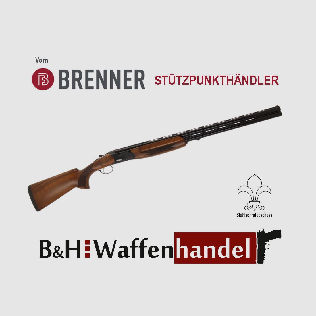 Brenner BF18 Black / BF 18 schwarz LL76cm