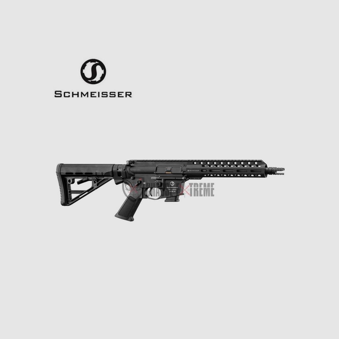 Pack SCHMEISSER AR15 S4F 10.5'' Kal.9X19 + Hülle + Zubehör, Bild 4 von 18