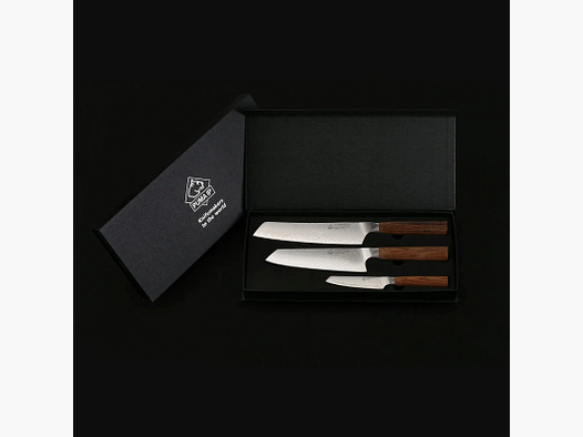 Juego PUMA IP de 3: cuchillo de chef, santoku y cuchillo de pelar