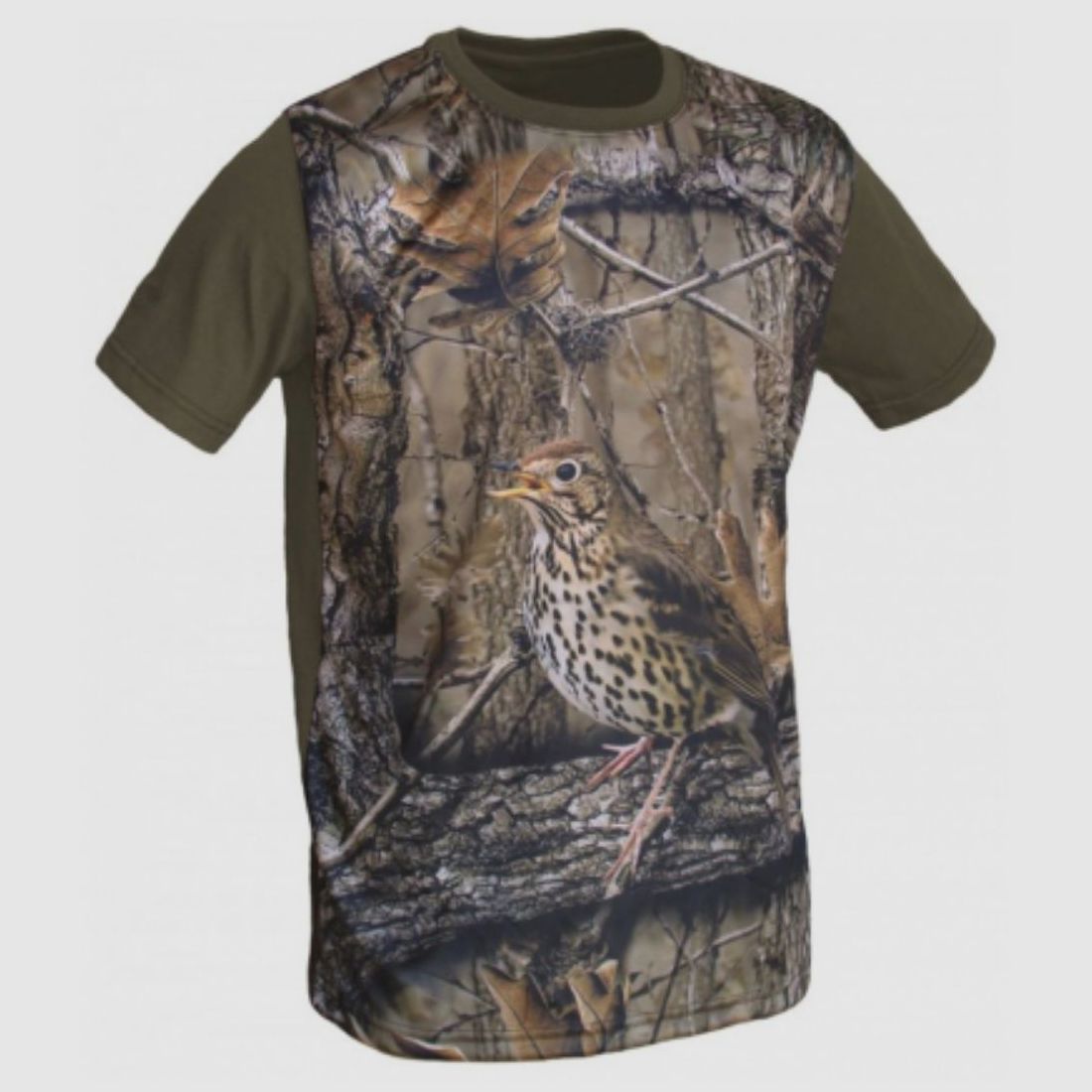 3D T-Shirt mit Kurzarm und Drossel