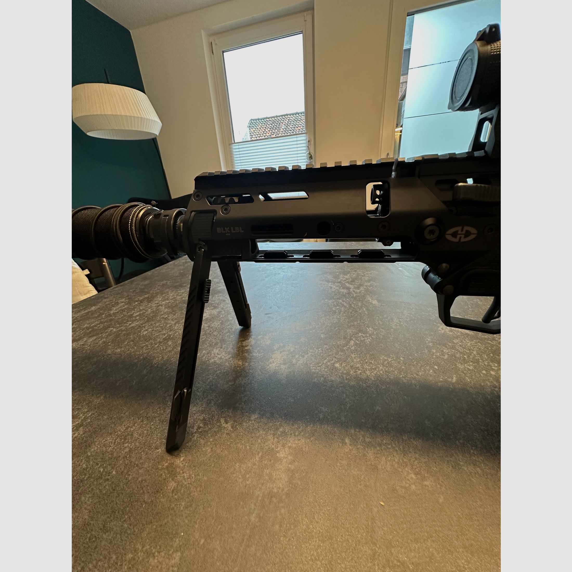 Desert Tech mdr x alu Handlauf mit zweibein 