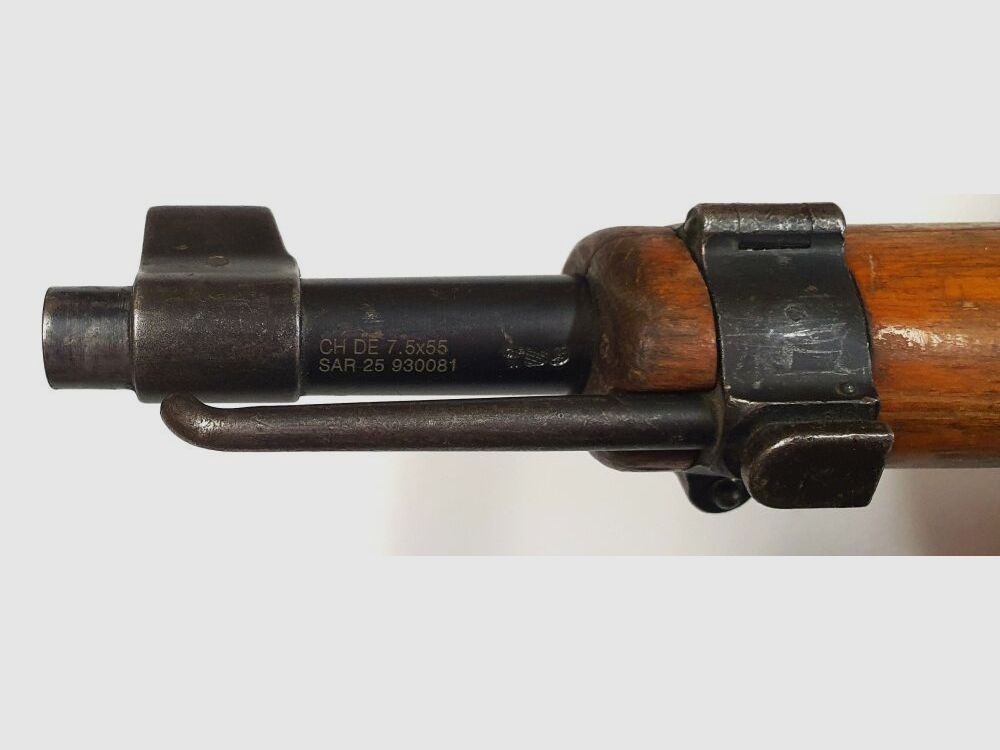 Bern Weapons Factory Repeating Rifle Bern Weapons Factory Swiss K31 Caliber 7.5x55 Swiss complete matching numbers + bayonet