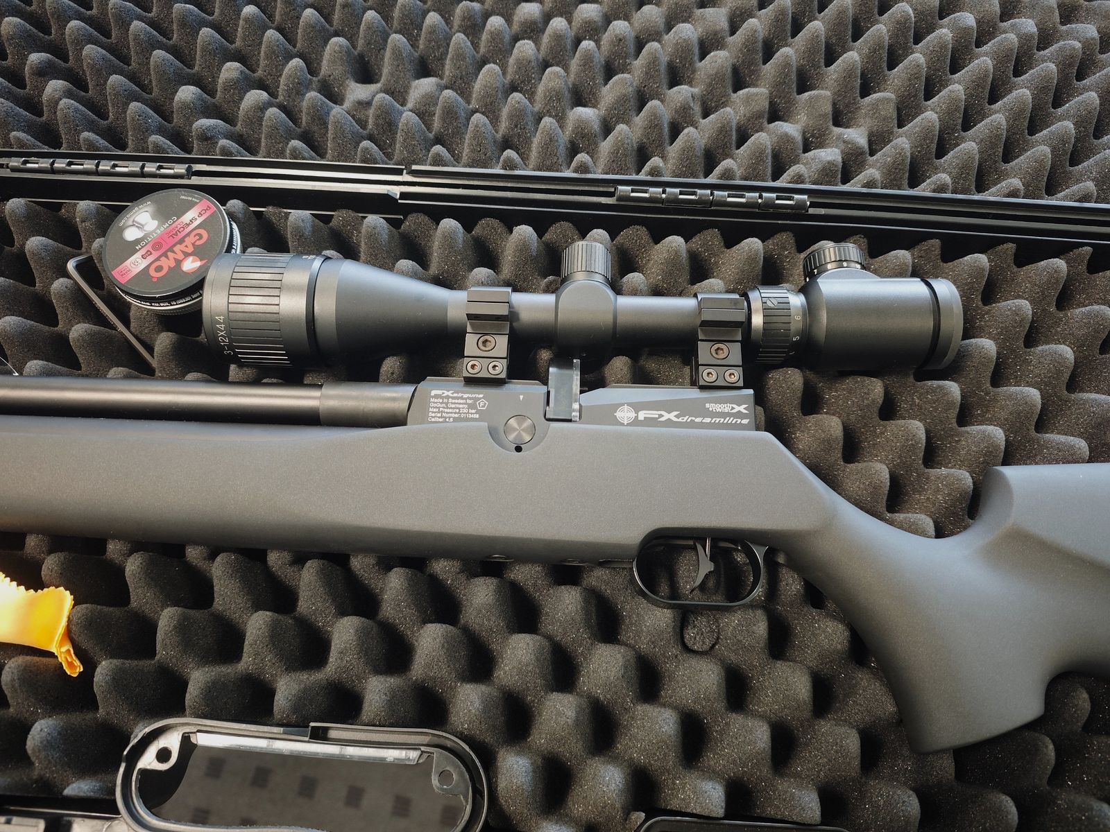 FX Airguns Dreamline Classic Synthetic 4,5 mm (.177) – Set completo de rifle de aire, imagen 4 de 4