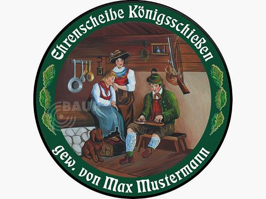 Schützenscheibe ECO-LINE Motiv 085