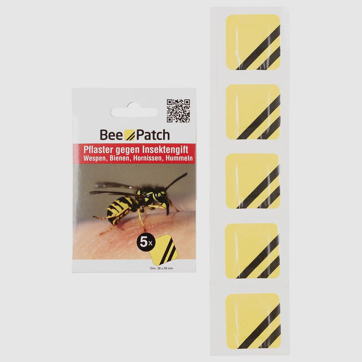 Insect Patch, "Bee Patch", Pack of 5