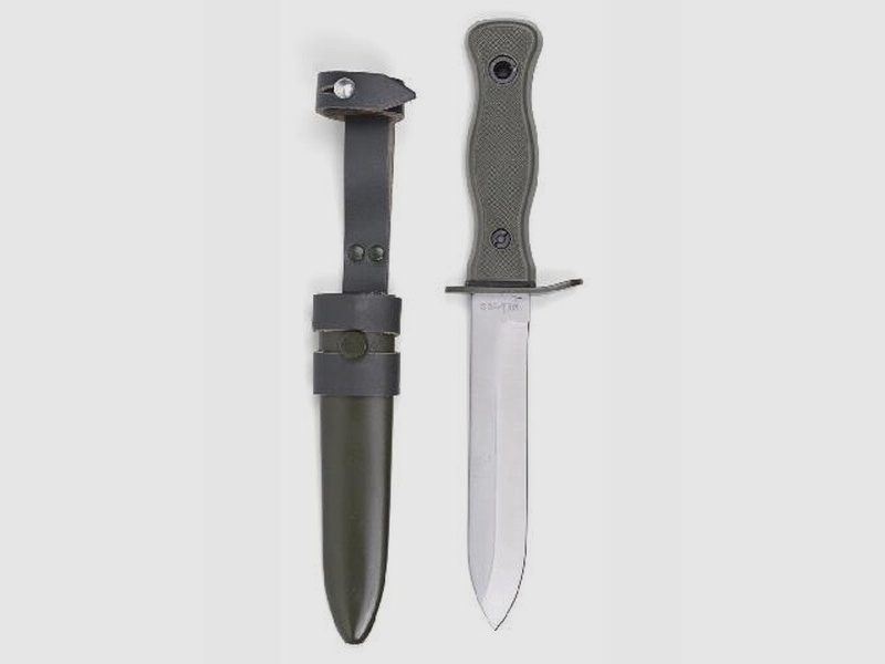 BW Kampfmesser Oliv NEU - Nachbau nach TL Bundeswehr