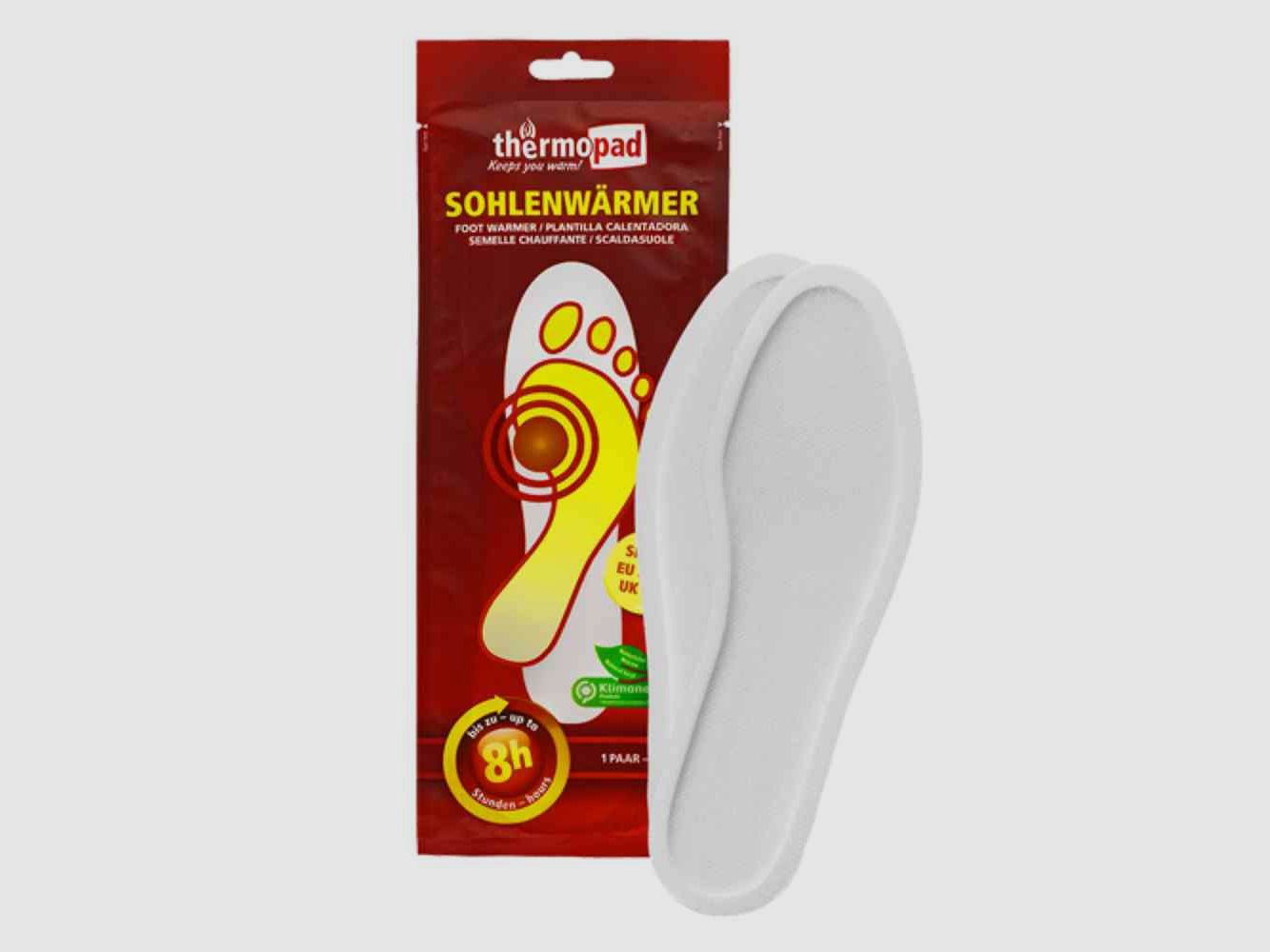 THERMOPAD SOHLENWÄRMER GRÖßE 40-41 EINWEG-WÄRMEKISSEN