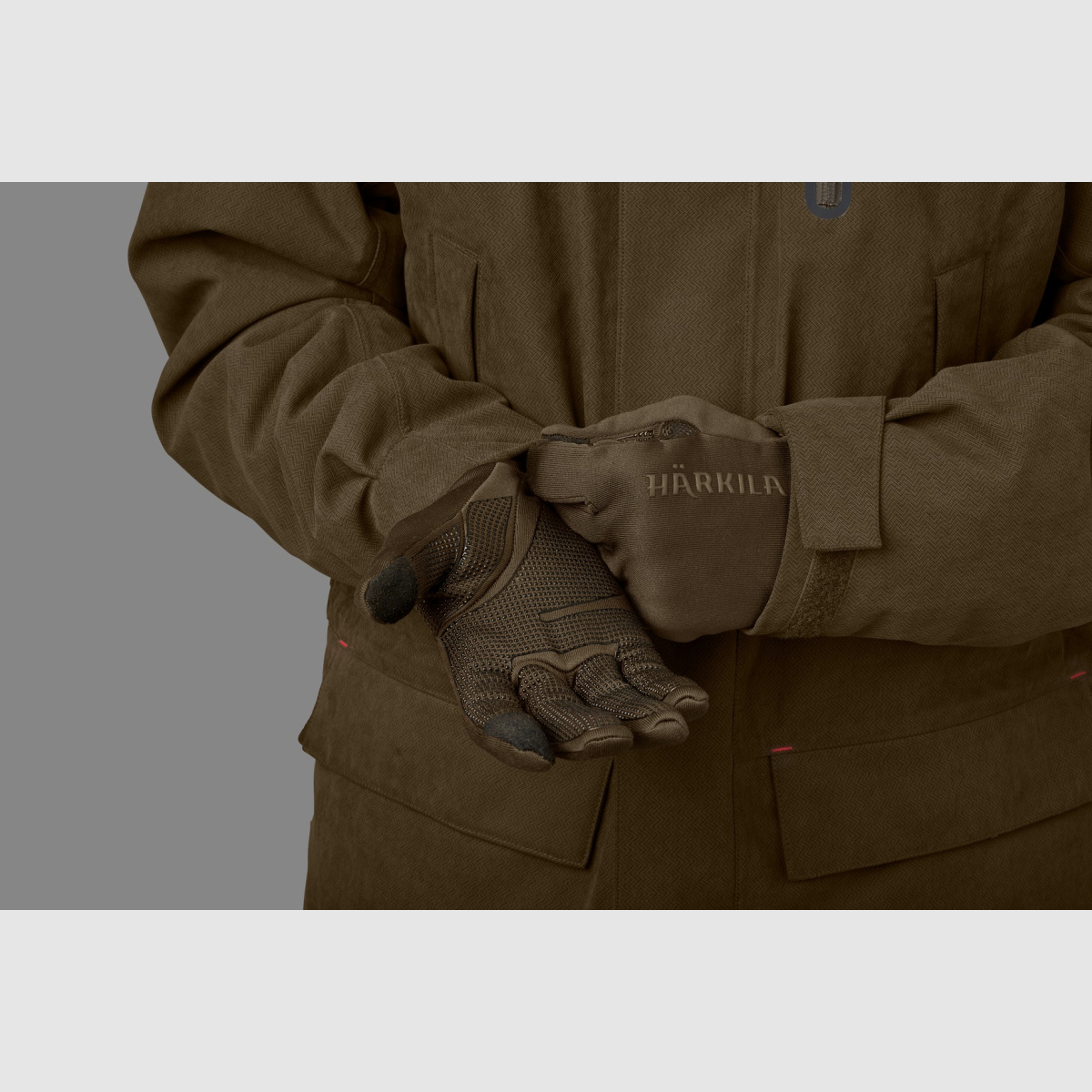 HÄRKILA Power Stretch Handschuhe Willow Green