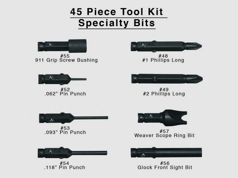 Gunsmith Tool Kit Master 45pc, image 4 sur 5
