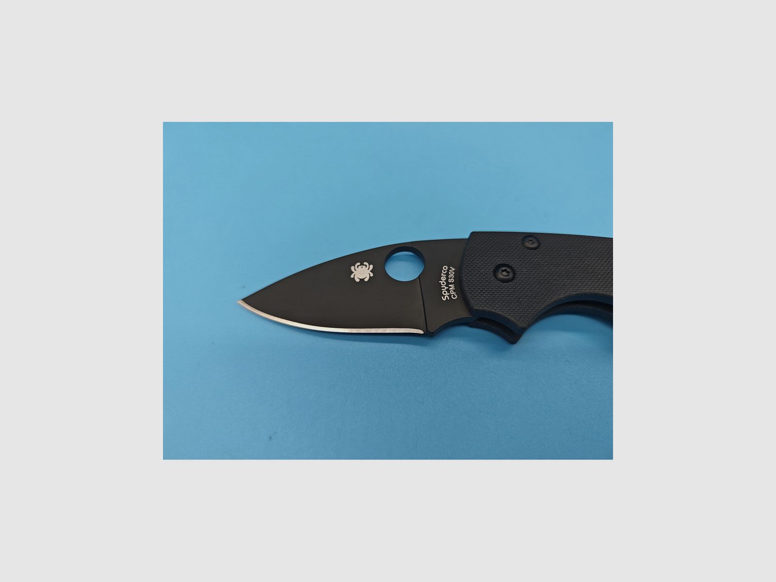 Couteau SPYDERCO native bk g10 bk s30v pe, image 1 sur 4