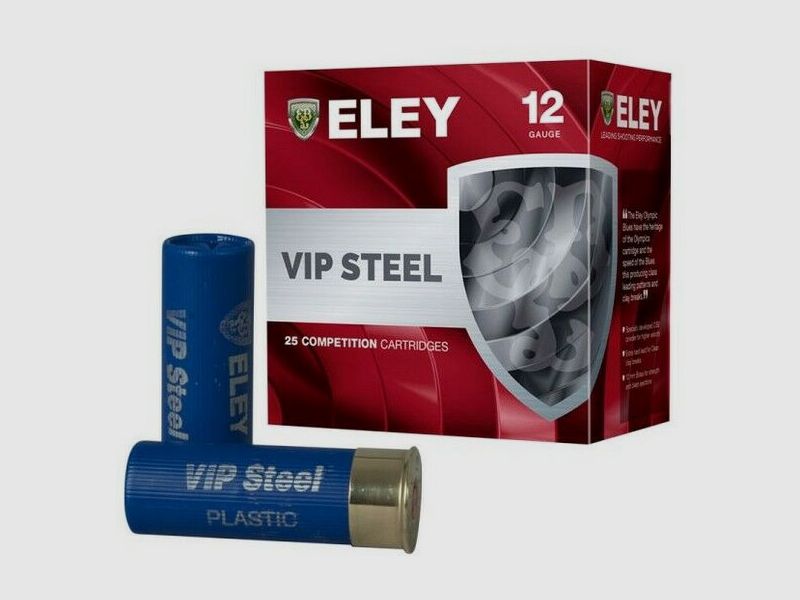 Eley Stahlschrot 12/70 Trap 24g bleifrei