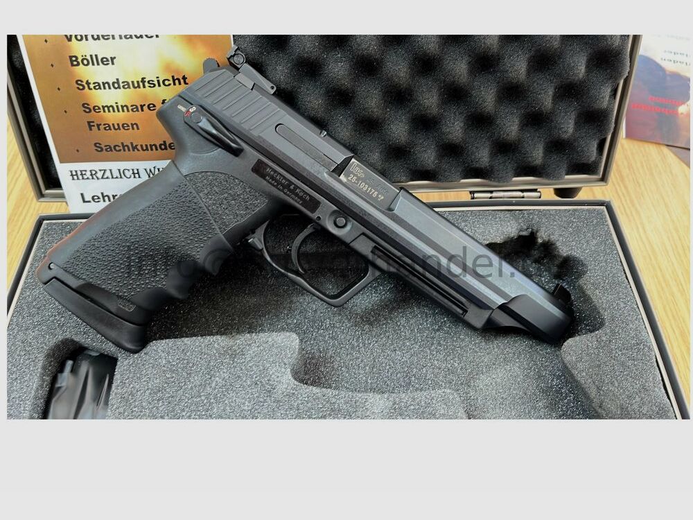 Heckler & Koch USP Elite 6" im Koffer 2 Magazine Neuwertige Sportversion .45Auto