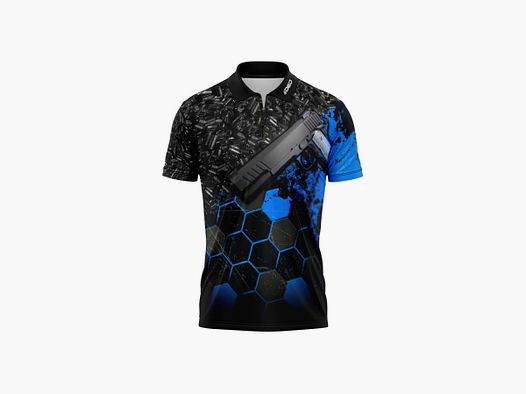 DED 1911 Competition Blue T-Shirt, size: S, Custom Name: No Name, Clothes type: Regular (Men)