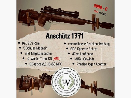 Anschütz 1771 223Rem GRS