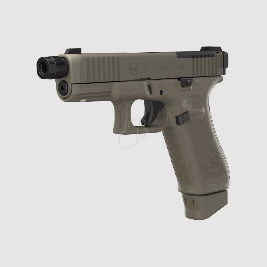 GLOCK PISTOLA G45 FS HUNTER 9X19, imagen 2 de 3