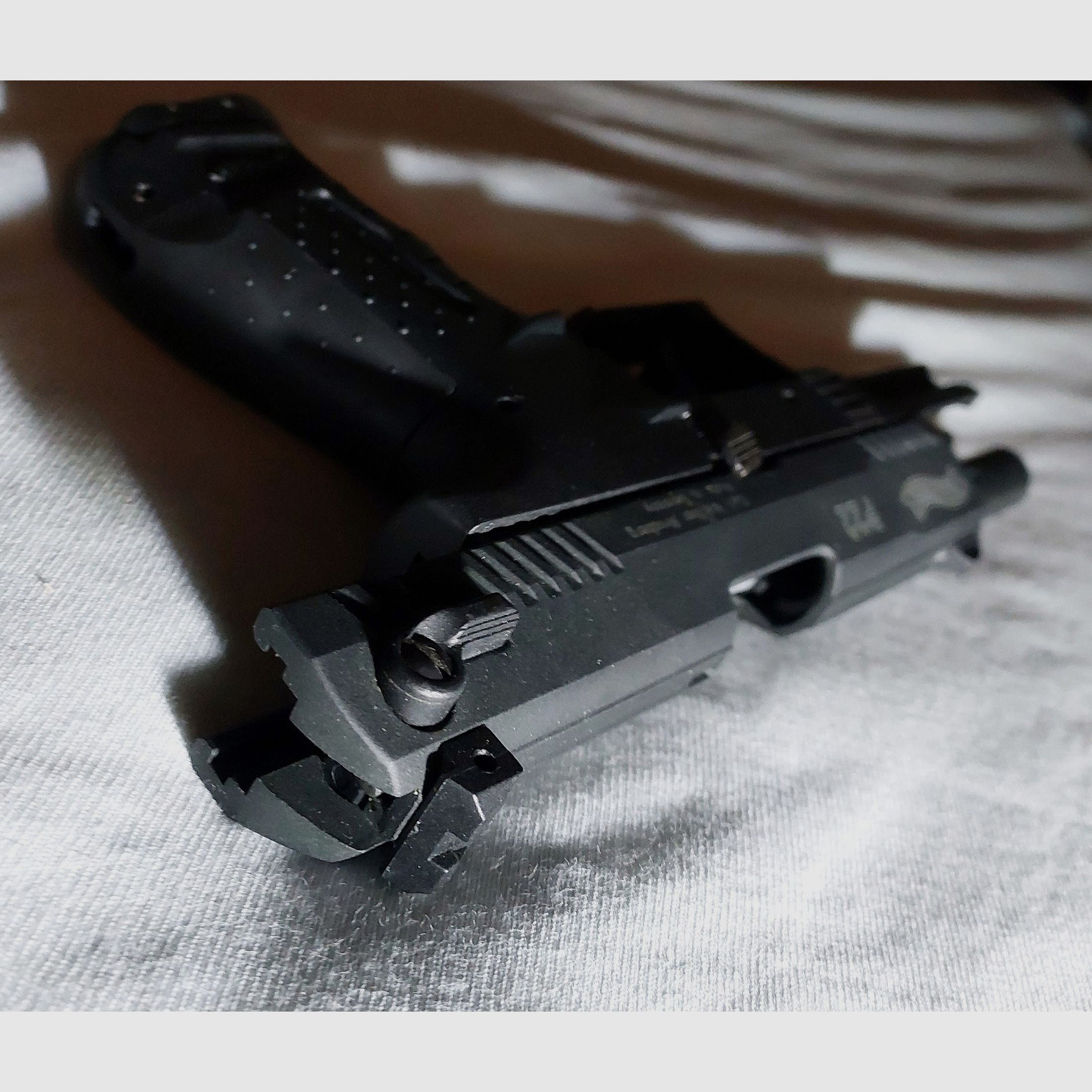 Walther P22 Schreckschuss Pistole 9mm P.A.K. schwarz (PTB 778) neuwertig