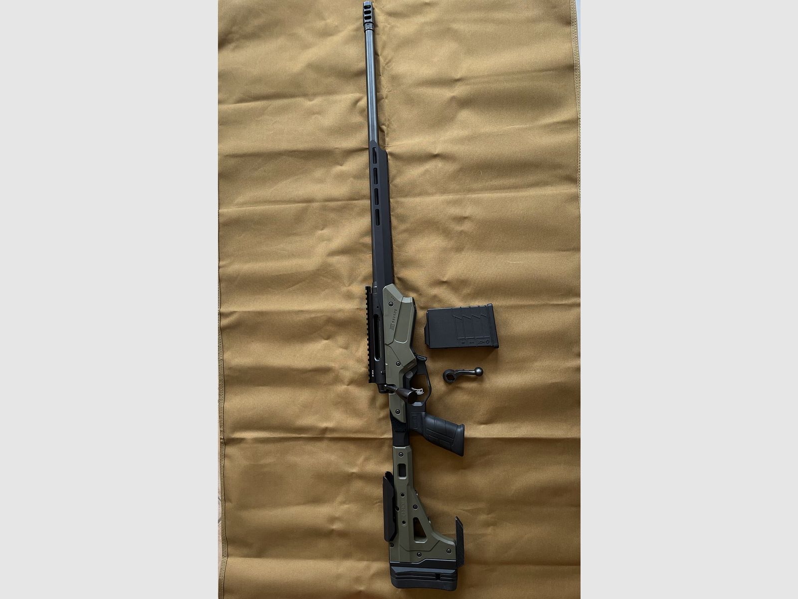 SAVAGE AXIS II Precision 22", .308, Glades Amory Kammerstengel!