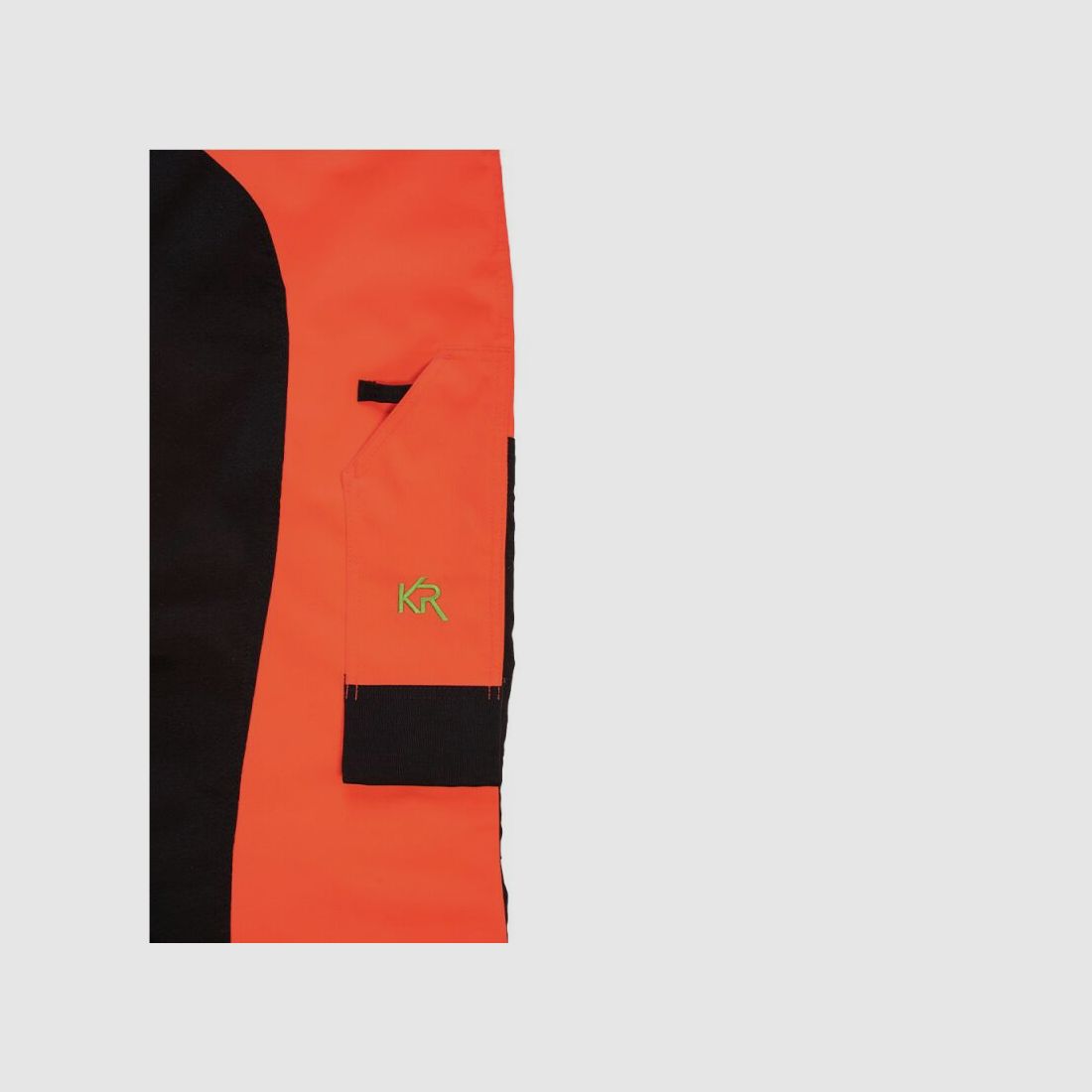 Kruedener Damen Keilerschutzhose Warnrot